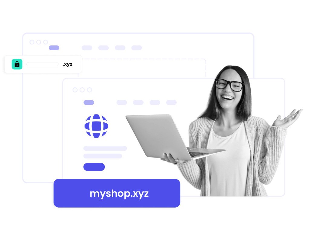 Hostzio Feature Graphic