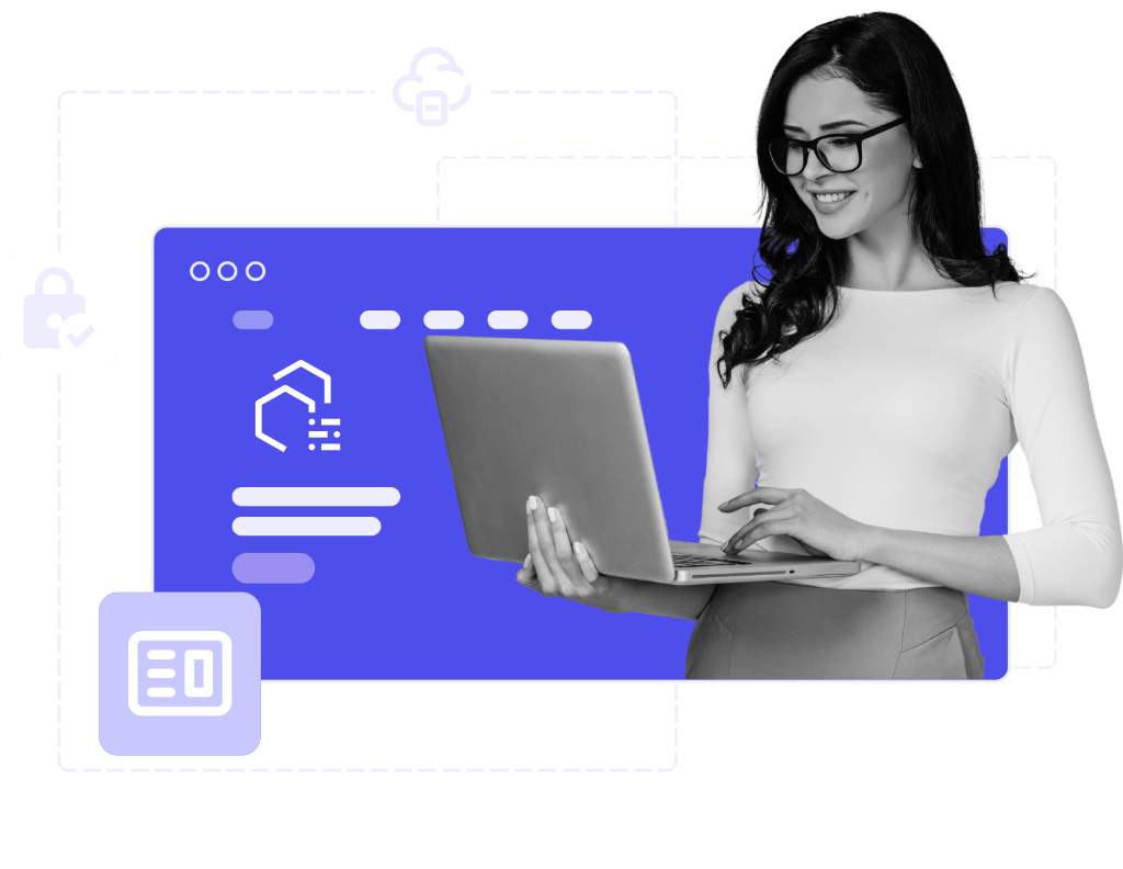 Hostzio Feature Graphic
