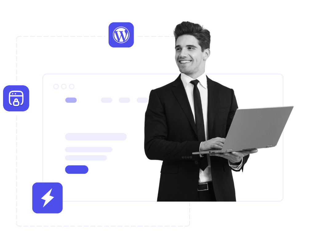 Hostzio Feature Graphic